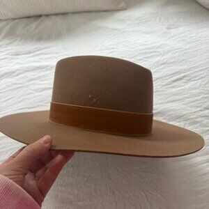 Lack of Color "The Mirage" Teak Tan Wool Fedora Hat - Suede Band